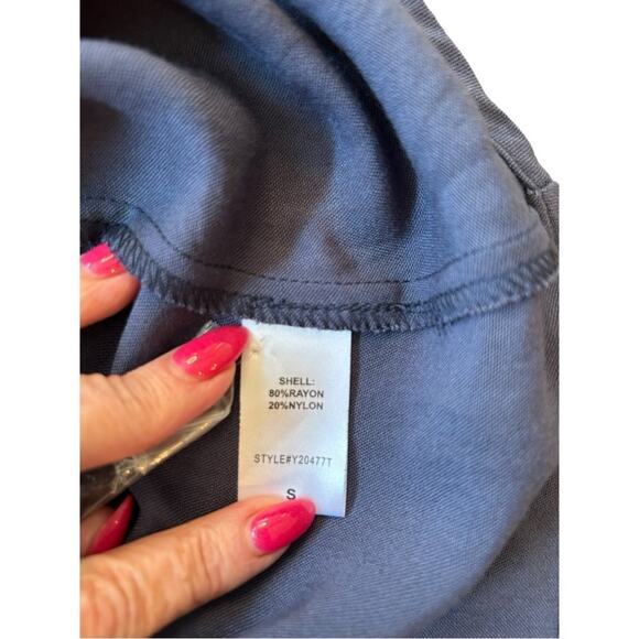 Tuckernuck Pomander Place Navy Blue Dutton Dress - Size S - Picture 5 of 14